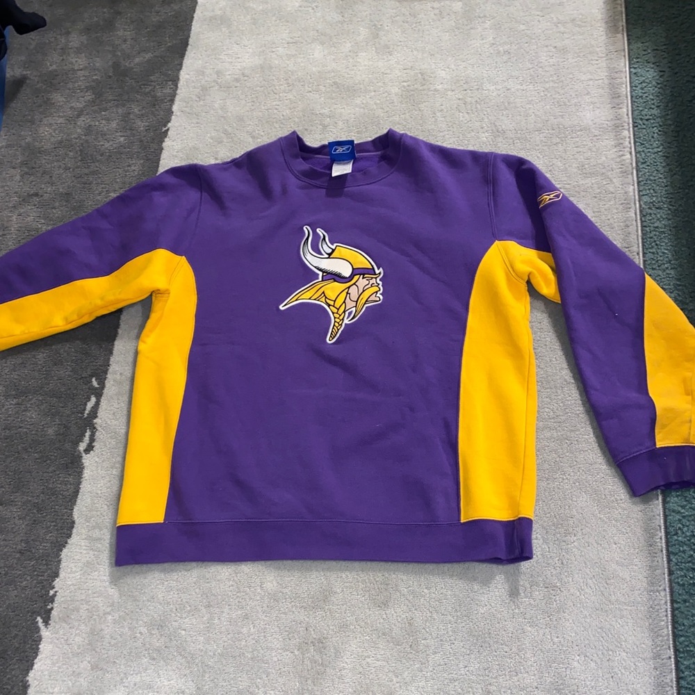 Vintage Minnesota Viking NFL Reebok sweater